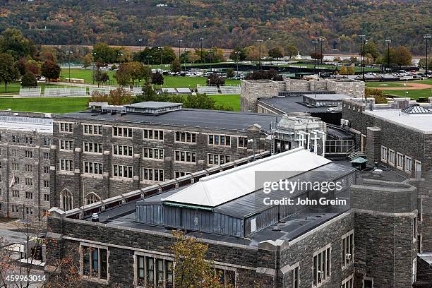 West Point Military Academy campus.