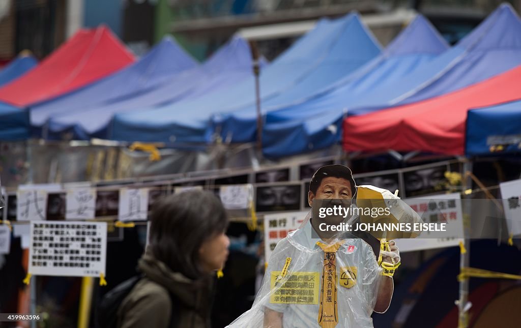 HONG KONG-CHINA-POLITICS-DEMOCRACY