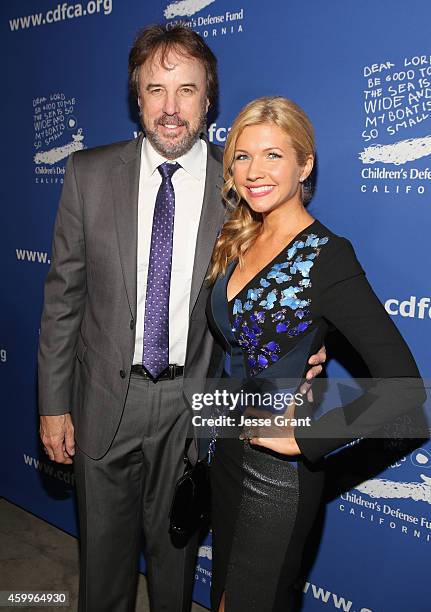 Actors Kevin Nealon and Susan Yeagley attend Children's Defense Fund - California Hosts 24th Annual Beat The Odds Awards at Book Bindery on December...