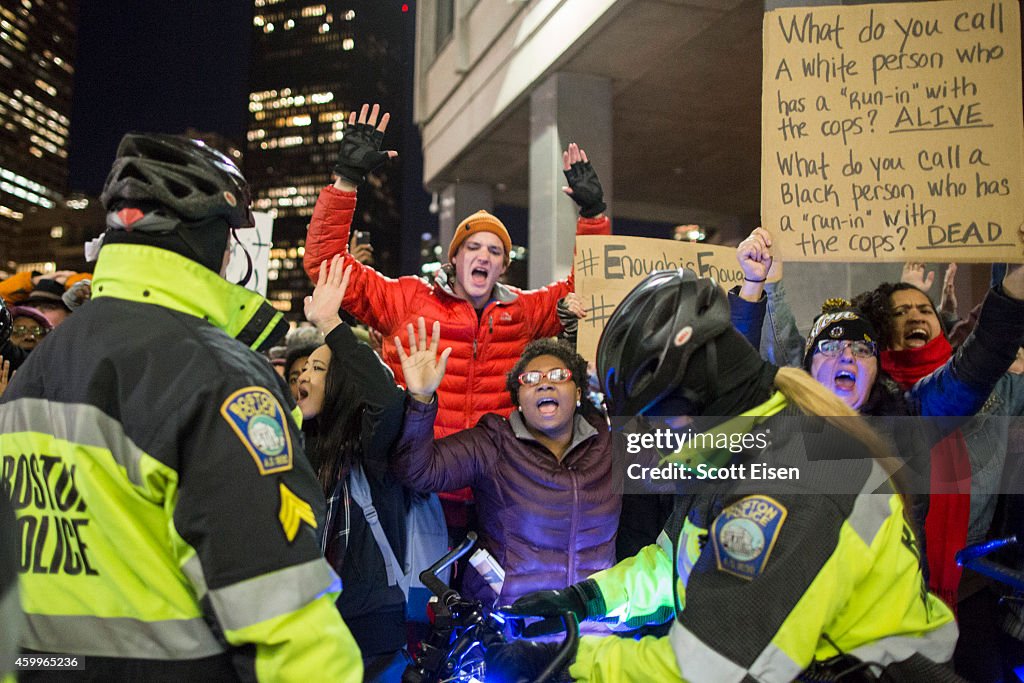 Protest Continue Across Country In Wake Of NY Grand Jury Verdict In Chokehold Death Case