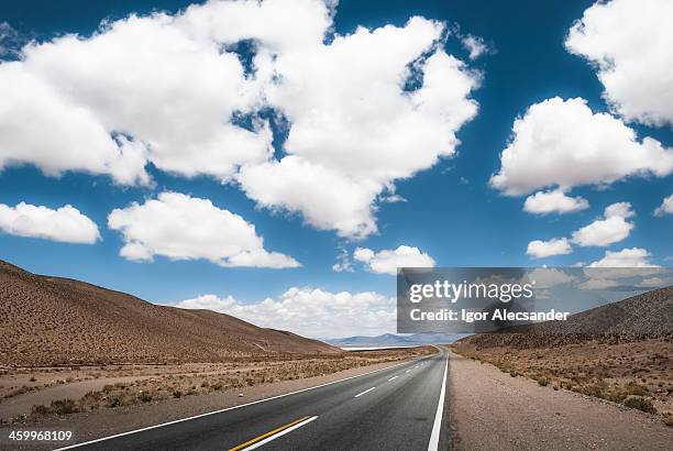 desert road in argentina - jujuy province stock pictures, royalty-free photos & images