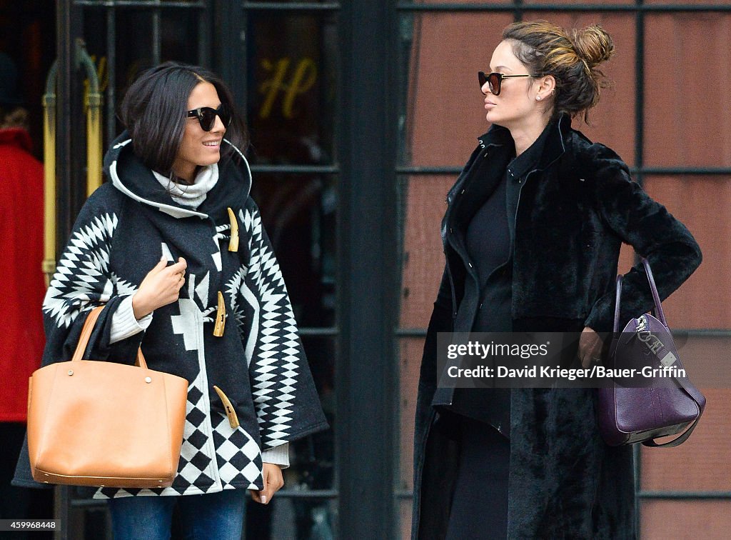 Celebrity Sightings In New York - December 04, 2014