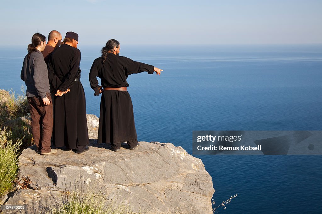 Mount Athos Monks
