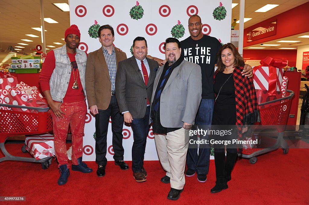 Target Canada Rings In The Holiday Season With Celebrity Host Ross Mathews