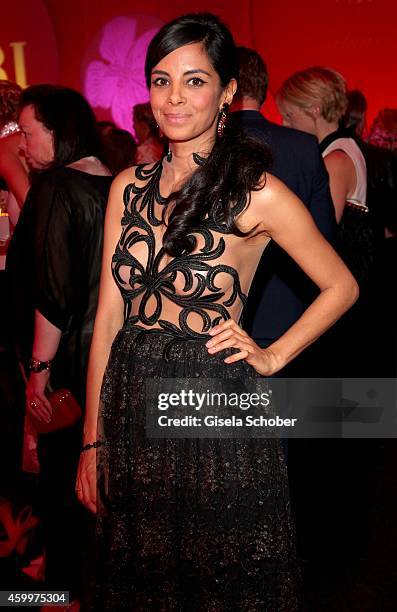 Collien Ulmen-Fernandes during the Mon Cheri Barbara Tag 2014 at Haus der Kunst on December 4, 2014 in Munich, Germany.