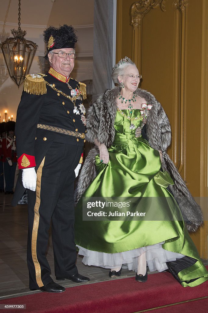Traditional New Year's Banquet hosted by Queen Margrethe of Denmark