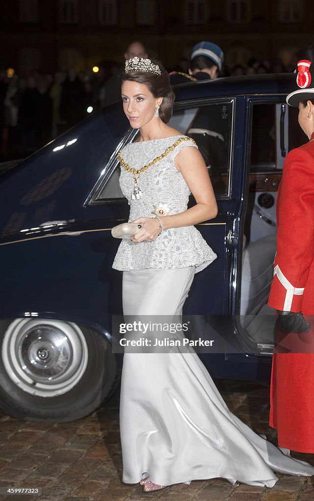 Traditional New Year's Banquet hosted by Queen Margrethe of Denmark