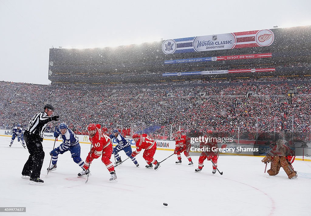 2014 Bridgestone NHL Winter Classic - Toronto Maple Leafs v Detroit Red Wings