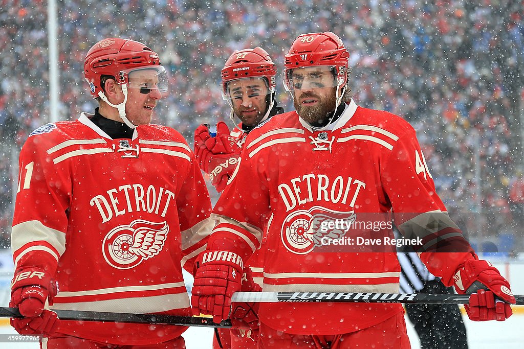 2014 Bridgestone NHL Winter Classic - Toronto Maple Leafs v Detroit Red Wings