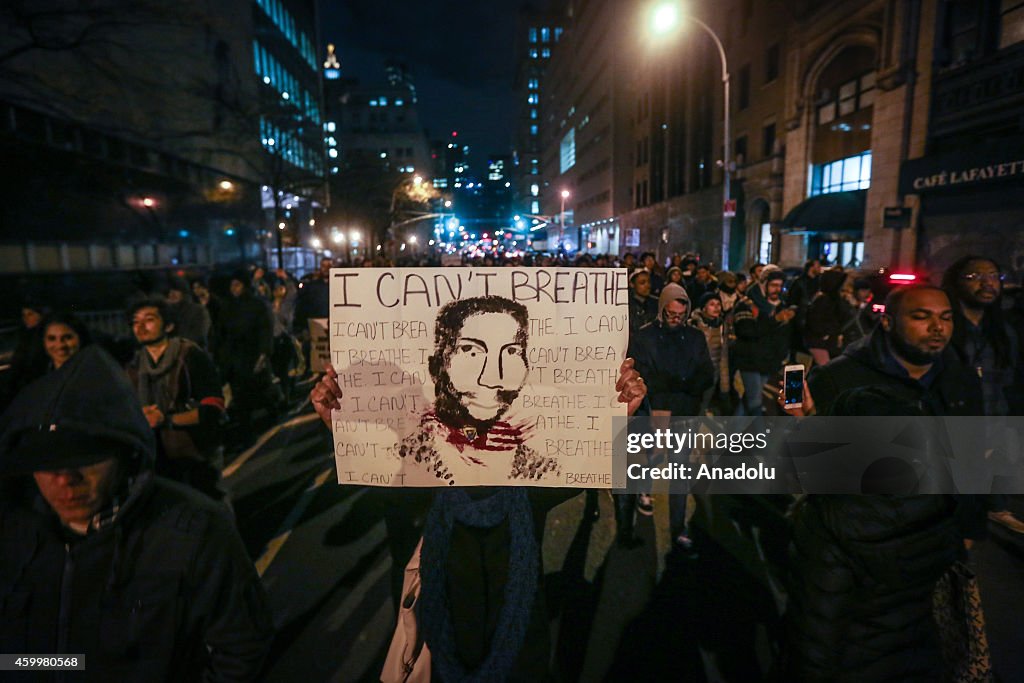 Protests Continue in New York After Grand Jury Decision on Eric Garner's case