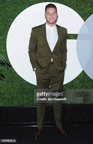 Player Blake Griffin arrives at the 2014 GQ Men Of The Year Party at Chateau Marmont on December 4, 2014 in Los Angeles, California.