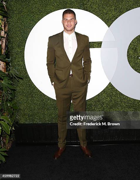 Blake Griffin of the Los Angeles Clippers attends the 2014 GQ Men of the Year Party at Chateau Marmont's Bar Marmont on December 4, 2014 in...
