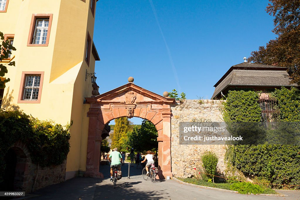 Entering Castle Schloss Vollrads