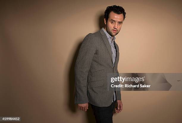 Actor Daniel Mays is photographed for the Observer on September 17, 2014 in London, England.