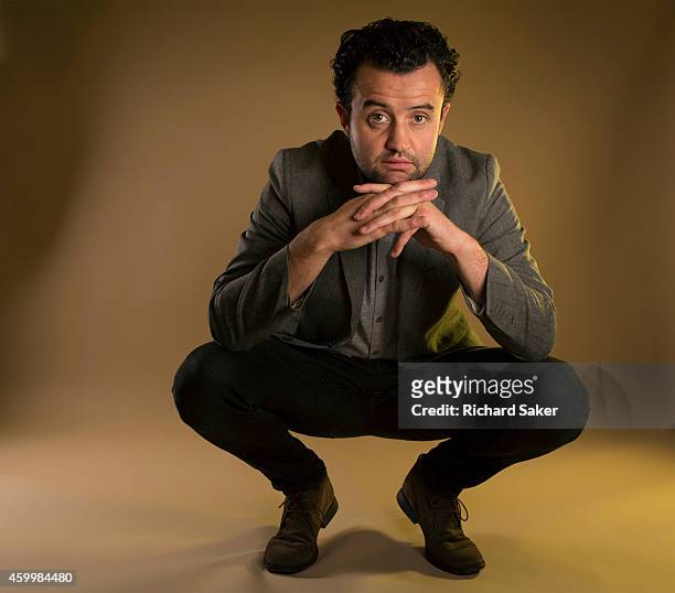 Actor Daniel Mays is photographed for the Observer on September 17, 2014 in London, England.