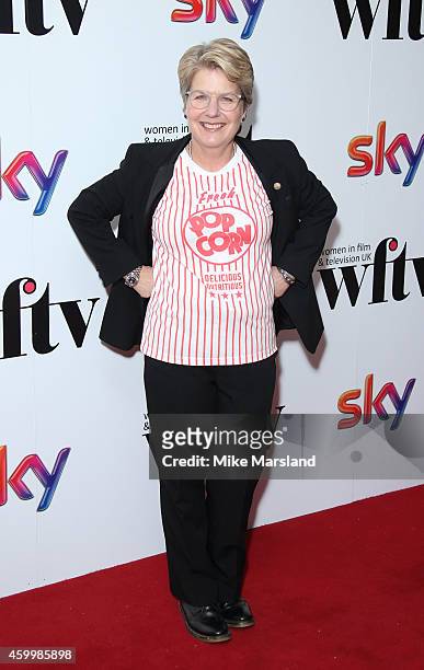 Sandi Toksvig attends the Sky Women In Film and TV Awards at London Hilton on December 5, 2014 in London, England.