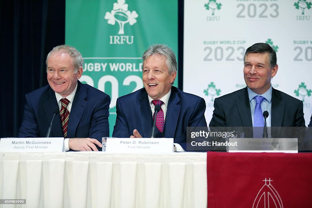 Ireland Launch Bid To Host The 2023 Rugby World Cup