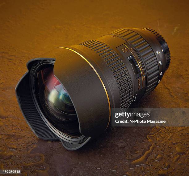 Tokina AT-X 16-28mm f/2.8 PRO FX lens photographed for a feature on wide angle lenses compatible with full-frame Nikon cameras, taken on March 26,...
