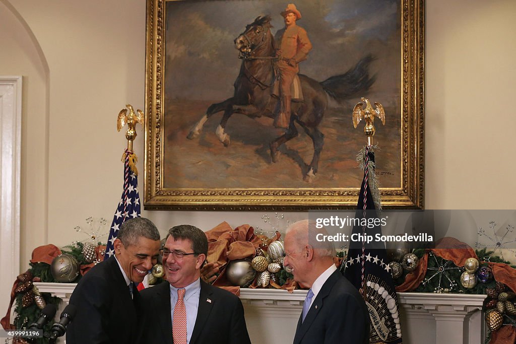 President Obama Nominates Ashton Carter To Replace Hagel As Defense Secretary