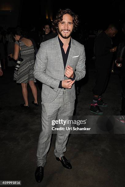 Diego Boneta attends Paper Magazine, Sprout By HP & DKNY Break The Internet Issue Release - Arrivals at 1111 Lincoln Road on December 4, 2014 in...