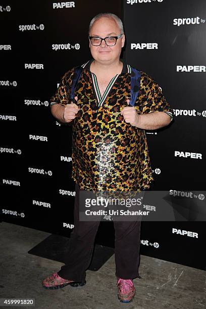 Mickey Boardman attends Paper Magazine, Sprout By HP & DKNY Break The Internet Issue Release - Arrivals at 1111 Lincoln Road on December 4, 2014 in...