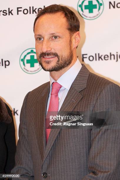 Prince Haakon of Norway attends the 75th Anniversary of the Norwegian People's Aid on December 5, 2014 in Oslo, Norway.