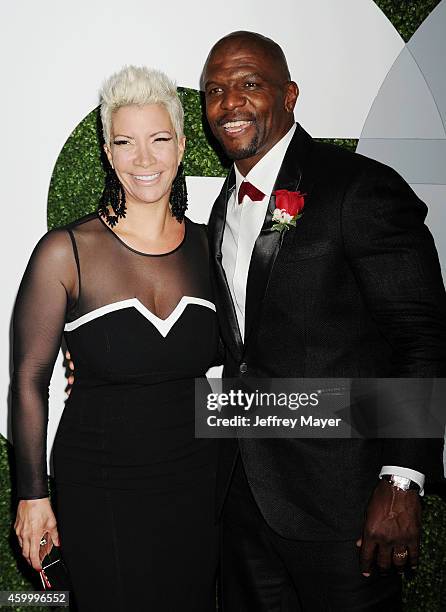 Actors Rebecca King-Crews and Terry Crews arrive at the 2014 GQ Men Of The Year Party at Chateau Marmont on December 4, 2014 in Los Angeles,...