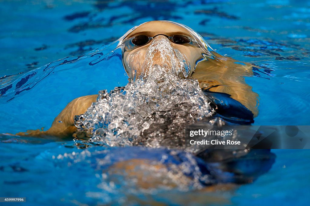 12th FINA World Swimming Championships (25m) - Day Three