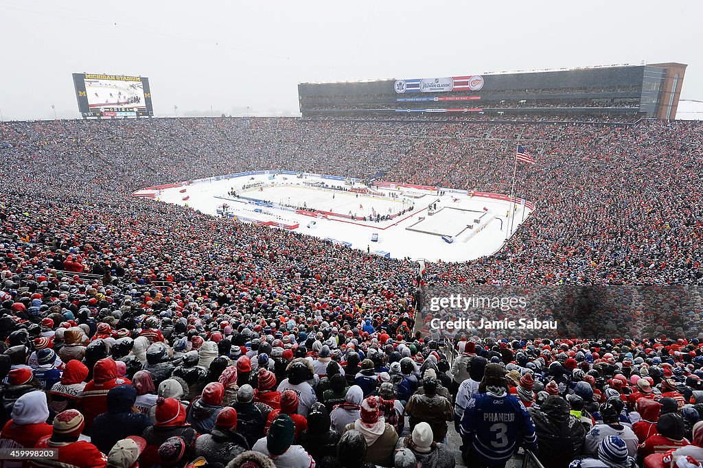 2014 Bridgestone NHL Winter Classic - Toronto Maple Leafs v Detroit Red Wings