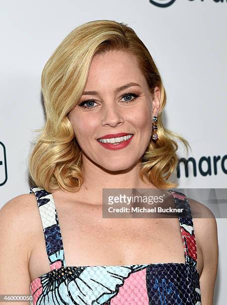 Honoree Elizabeth Banks attends March of Dimes' Celebration of Babies: A Hollywood Luncheon at the Beverly Wilshire Hotel on December 5, 2014 in...
