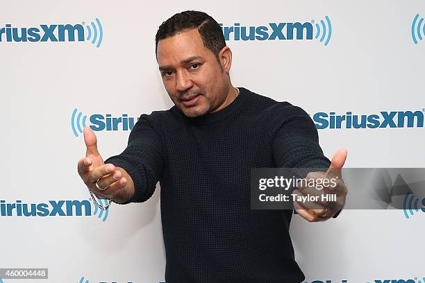 Bachata sensation Frank Reyes visits the SiriusXM Studios on December 5, 2014 in New York City.