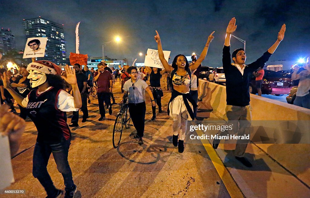 Protests continue in response to Eric Garner chokehold decision