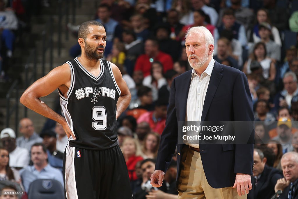 San Antonio Spurs v Memphis Grizzlies