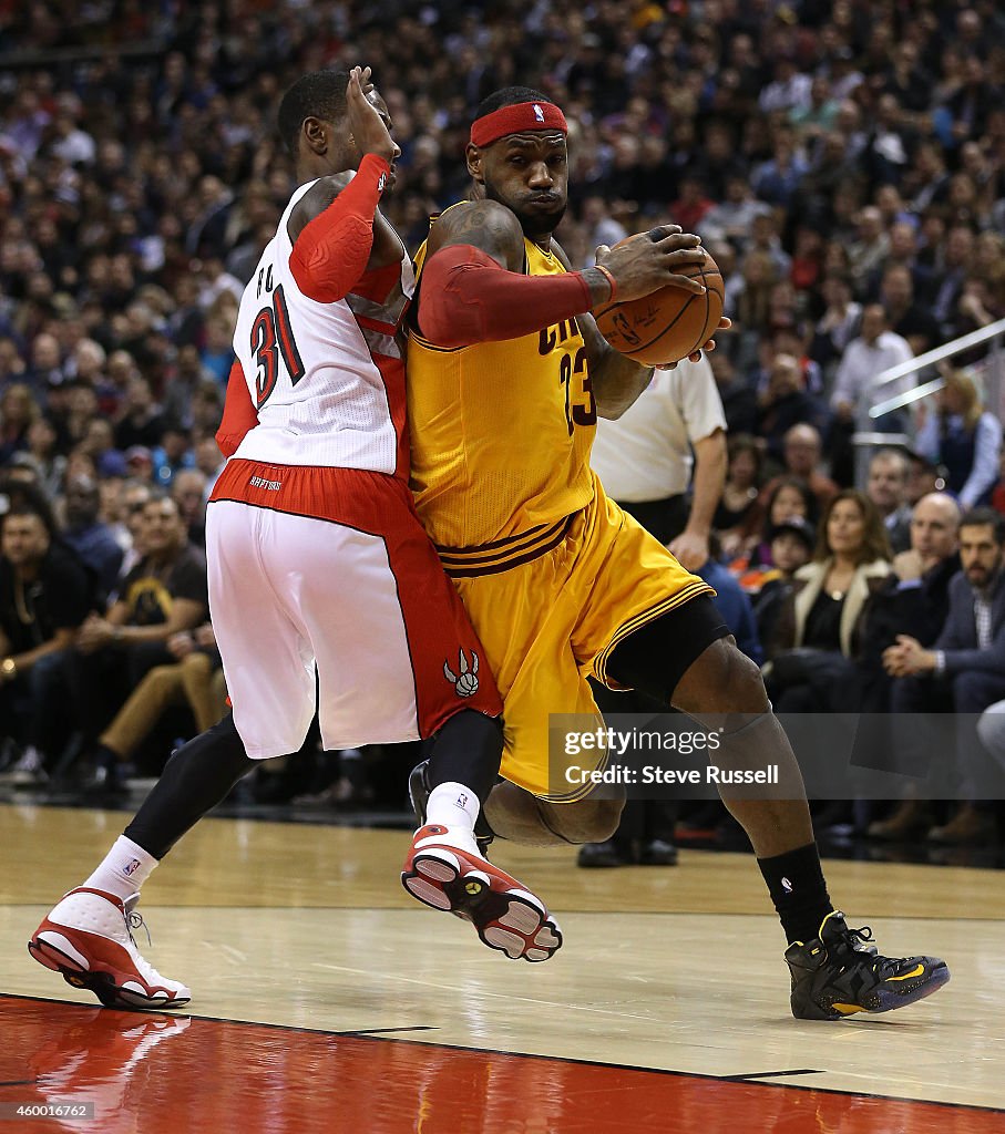 Toronto Raptors lose to the Cleveland Cavaliers 105-91