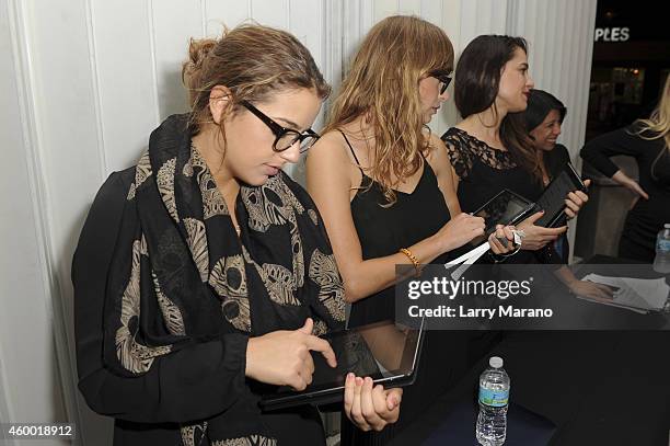 General view of atmosphere at the YoungArts and MoMa PS1 reception celebrating Zero Tolerance: Miami on December 5, 2014 in Miami, Florida.