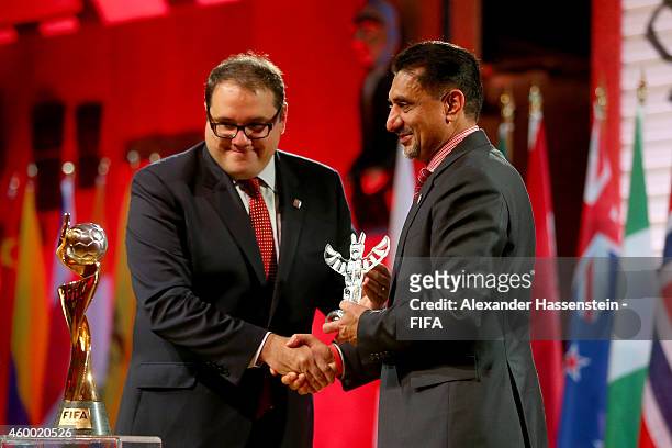 Victor Montagliani , Chairman of the National Organising Committee for the FIFA Woman`s World Cup 2015 and Canadian Soccer Association President...