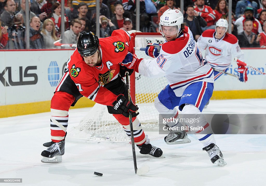 Montreal Canadiens v Chicago Blackhawks