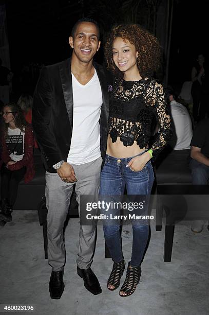 Guests attend the YoungArts And III Points Concert Series on the YoungArts Campus December 5, 2014 in Miami, Florida.