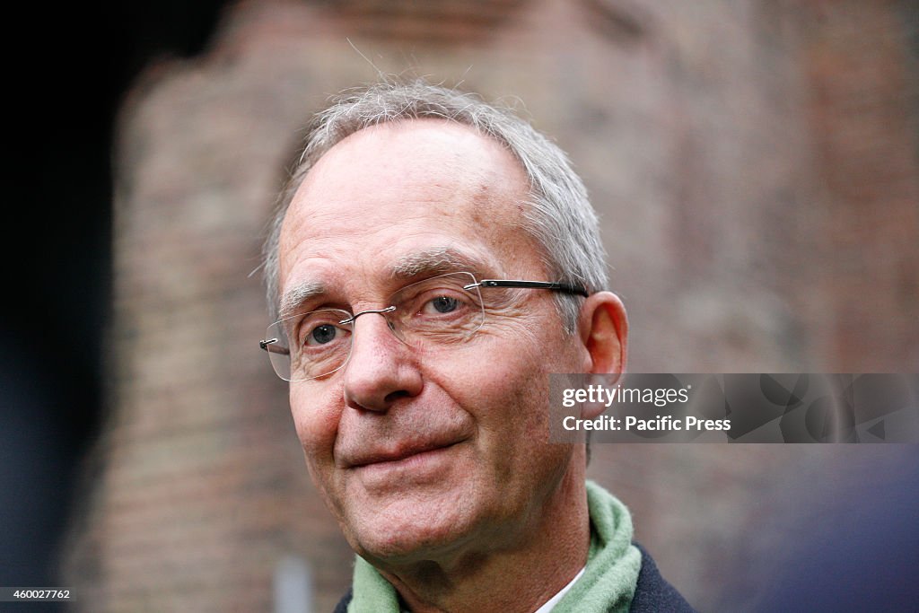 Henk Kamp, minister of econmic affairs arrieves at the...