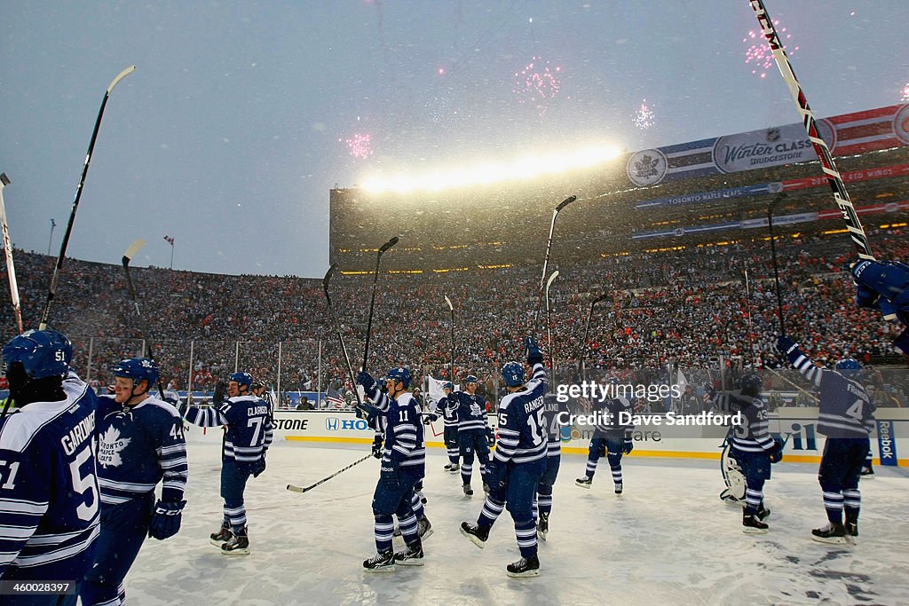 2014 Bridgestone NHL Winter Classic - Toronto Maple Leafs v Detroit Red Wings