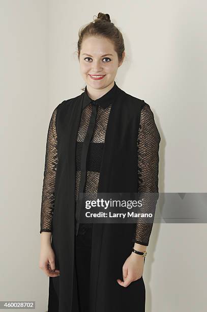 Musician Kate Davis attends the YoungArts and MoMa PS1 reception celebrating Zero Tolerance: Miami on December 5, 2014 in Miami, Florida.