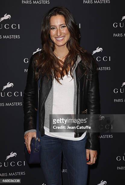 Jessica Springsteen competes during day 2 of the Gucci Paris Masters 2014 at Parc des Expositions on December 5, 2014 in Villepinte, France.
