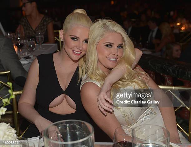 Karissa Shannon and Kristina Shannon attend the 6th Annual Night of Generosity Gala presented by generosity.org at the Beverly Wilshire Four Seasons...