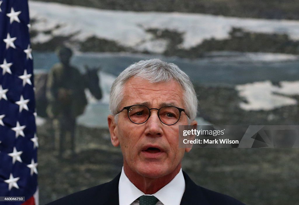 Defense Secretary Chuck Hagel Travels To Mideast