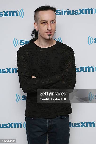 Dan Sperry of The Illusionists visits the SiriusXM Studios on December 5, 2014 in New York City.