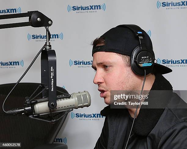 Borgeous visits the SiriusXM Studios on December 5, 2014 in New York City.