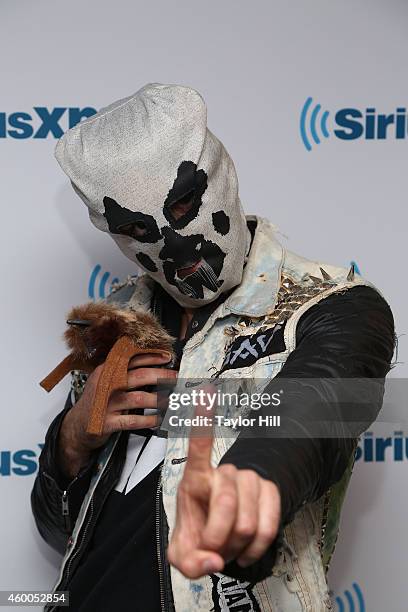 Fight Clvb visit the SiriusXM Studios on December 5, 2014 in New York City.