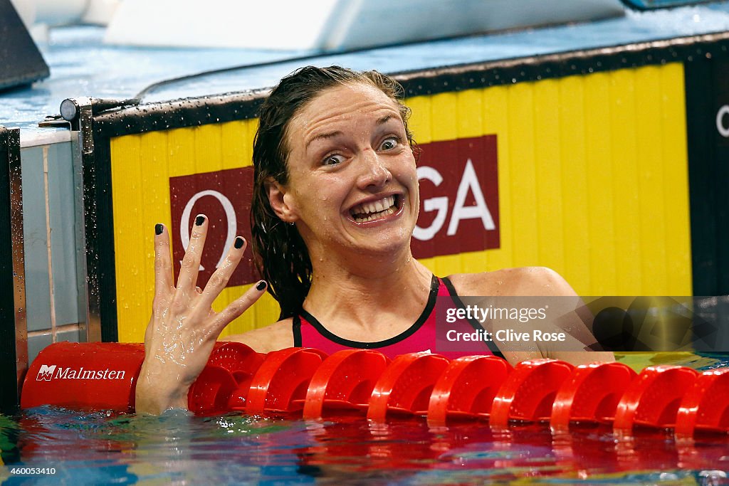 12th FINA World Swimming Championships (25m) - Day Four