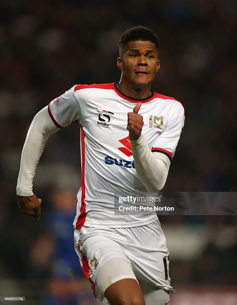 MK Dons v Chesterfield - FA Cup Second Round