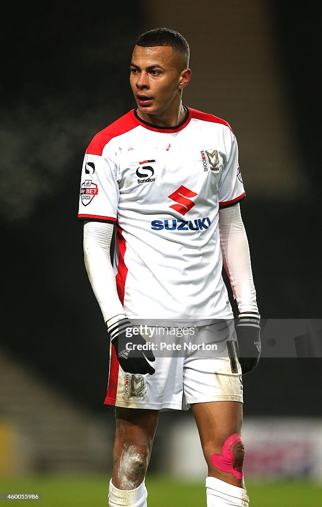 MK Dons v Chesterfield - FA Cup Second Round